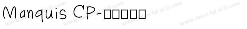 Manquis CP字体转换